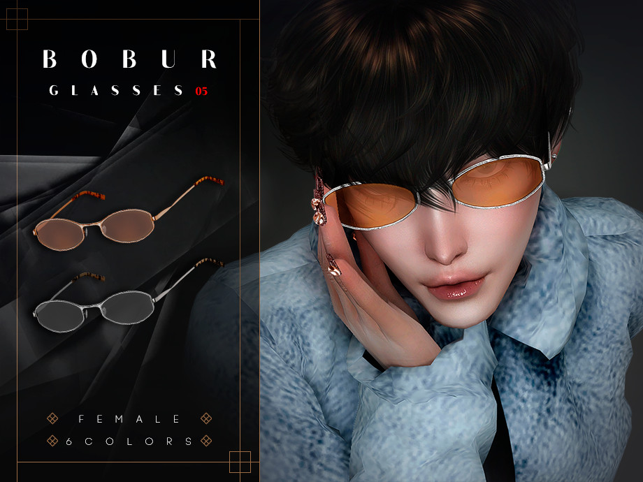 Oval frame sunglasses 2