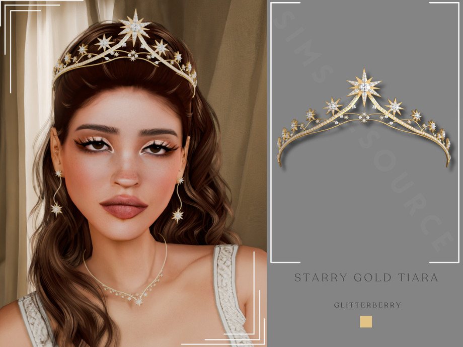 PATREON- Starry Gold Tiara 1