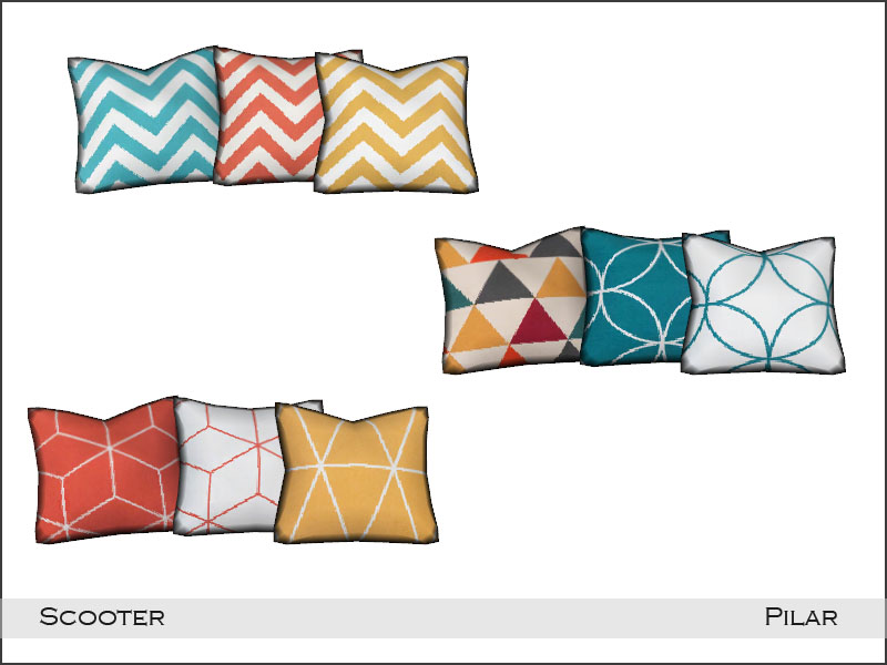 Scooter Pillows 1