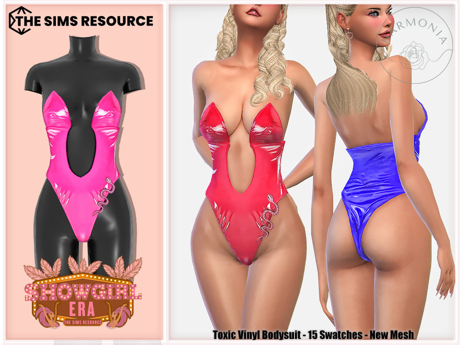 Showgirl Era - Patreon Toxic Vinyl Bodysuit 1