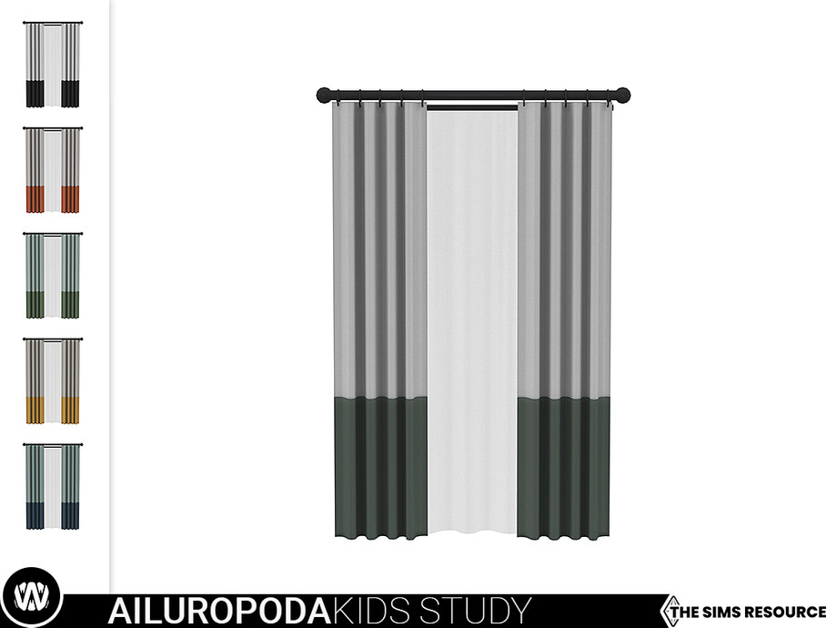 Ailuropoda Curtain - 2 Tiles 1