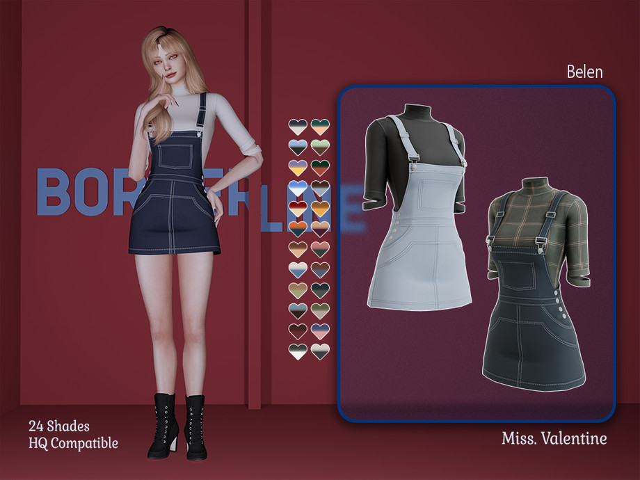 Belen short overol dress 1