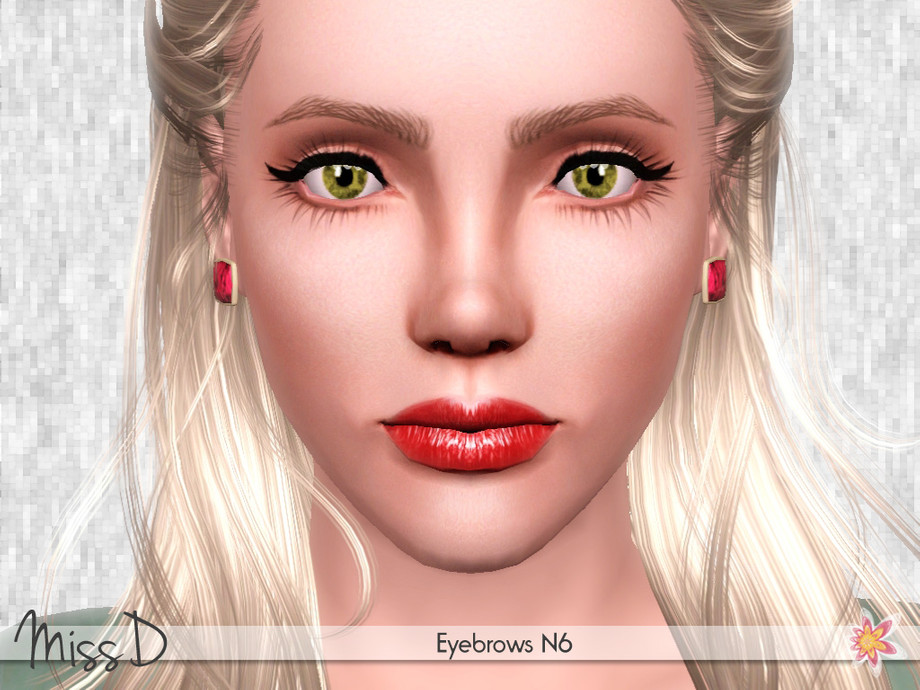 Брови Eyebrows N6 для Симс 3