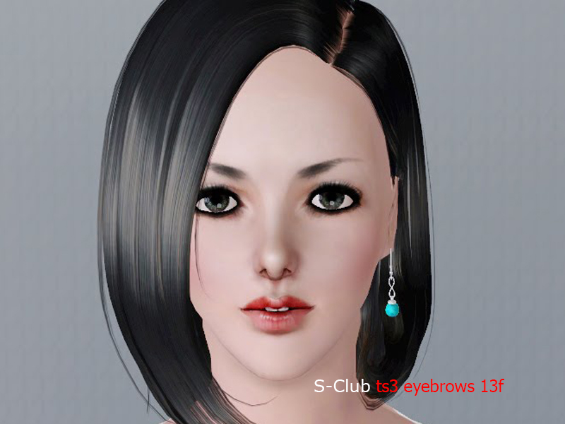 Брови S-Club_ts3-eyebrow-f_13 для Симс 3
