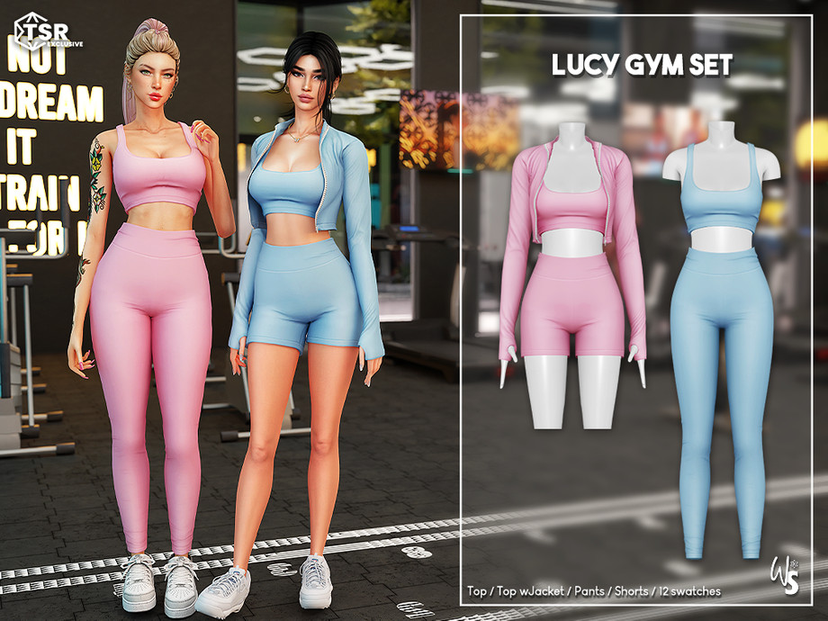 Lucy Gym Clothing Set 1
