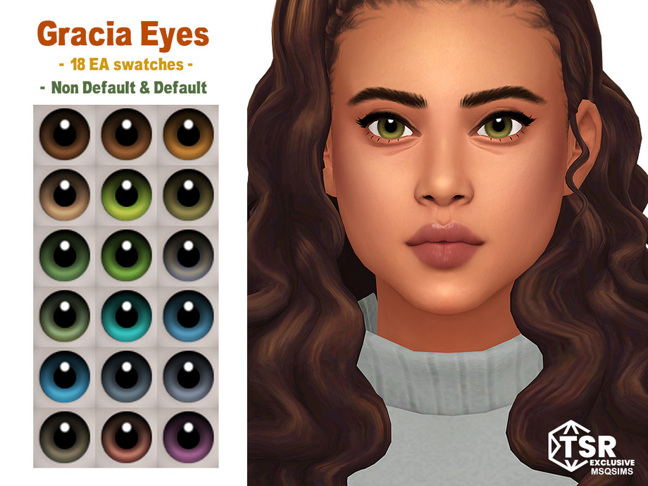MSQSIMS - Gracia Eyes - Defaultpackage 1