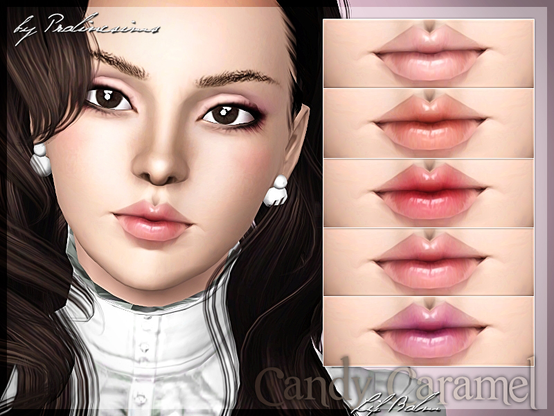 Помада Candy Caramel Lip Balm для Симс 3