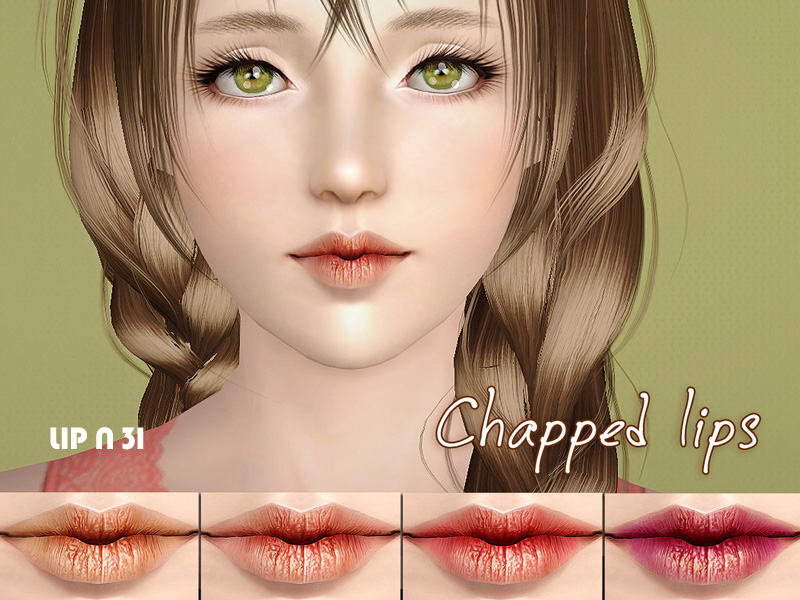 Помада S-Club_ts3-makeup-lipstick_N31 для Симс 3