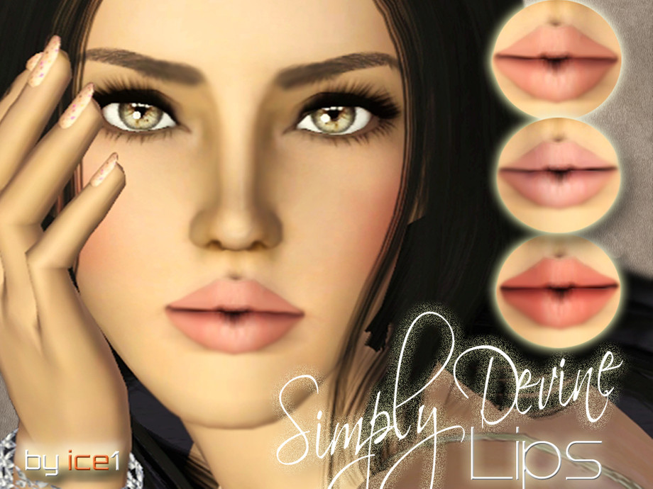 Помада Simply Devine для Симс 3