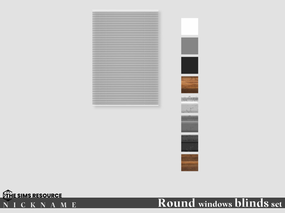 Round windows blinds set_V1 2x3 1