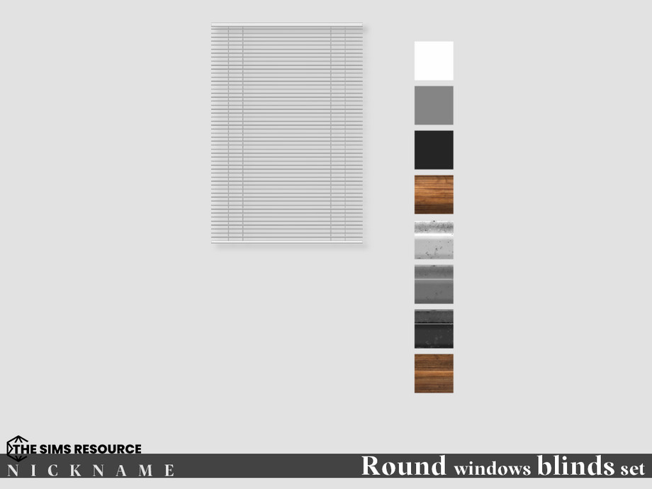 Round windows blinds set_V2 2x3 1