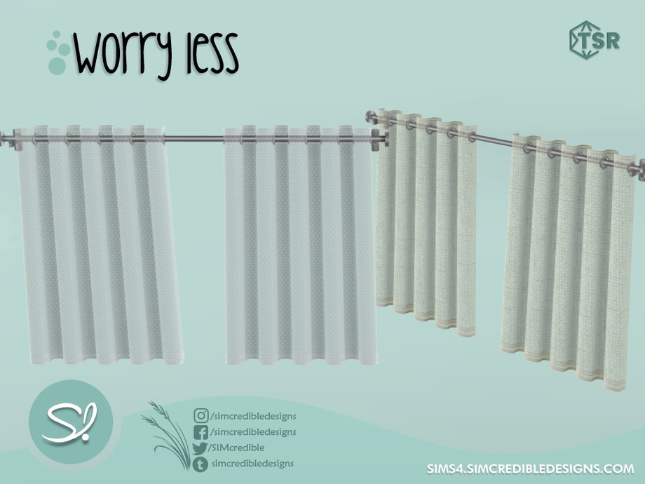 Worry Less Curtain 1