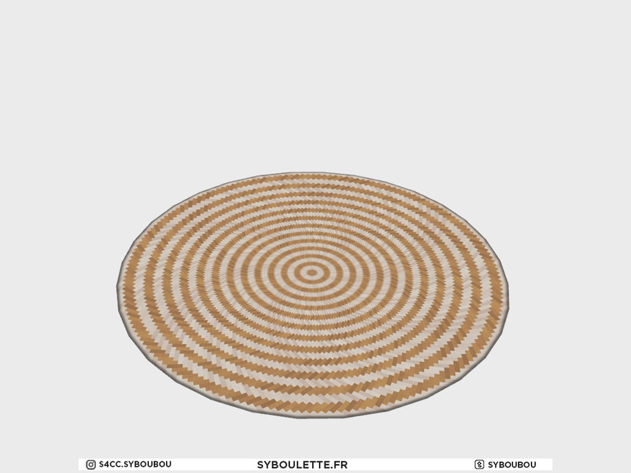 Bay house - Wicker rug 1