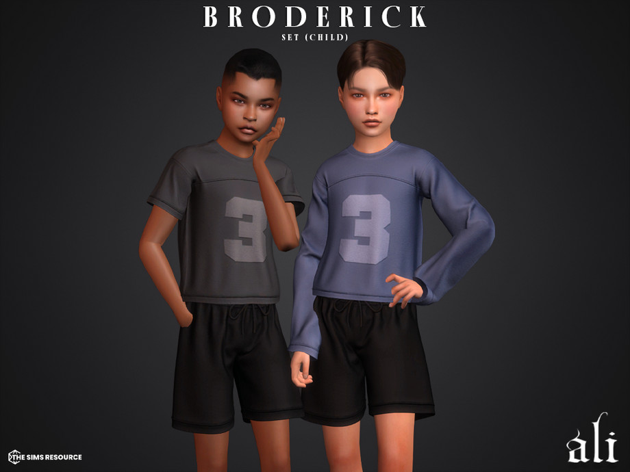BRODERICK set (child) 1