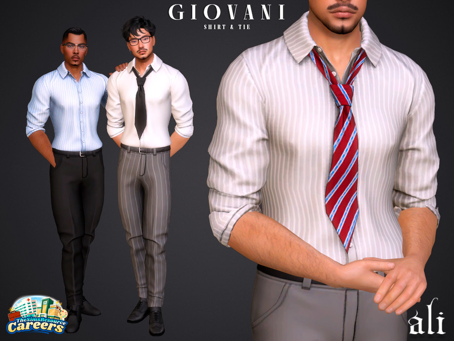Careers - GIOVANI shirt and tie 1