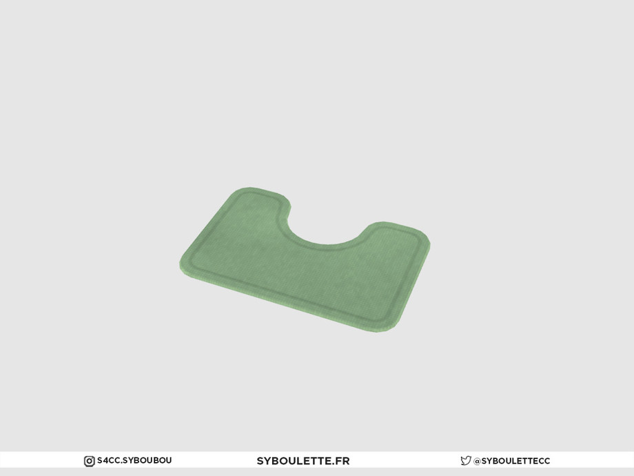 Caroline - Toilet rug 1