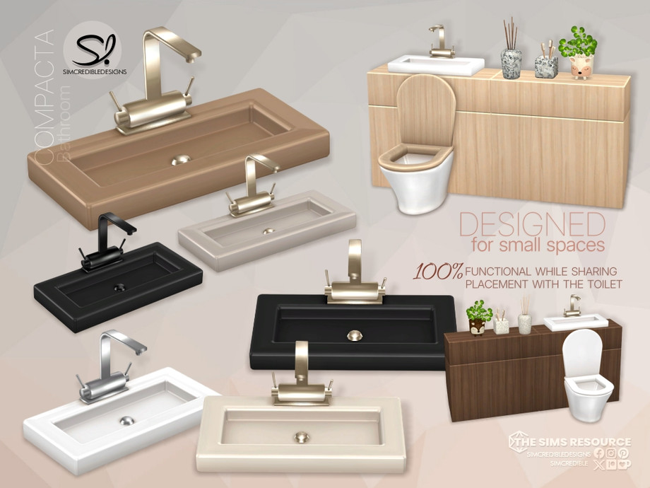 Compacta Bathroom Sink 1