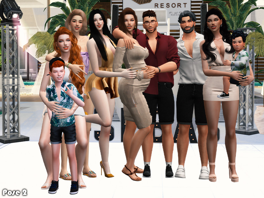 Crazy party (Pose Pack) 2