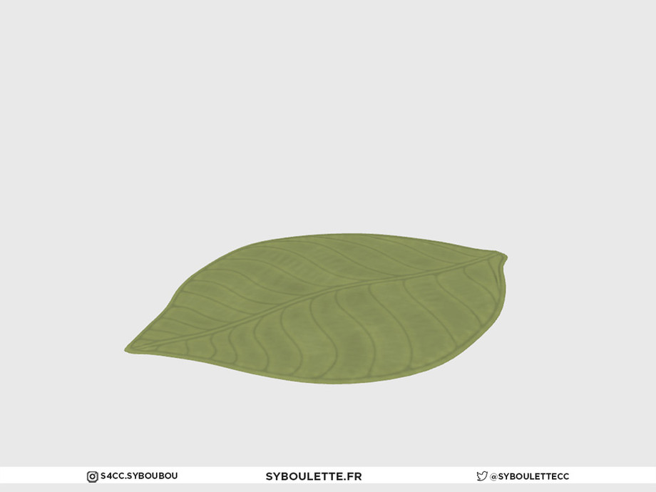 Dino - Leaf rug 1
