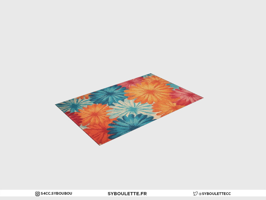 Fabulous - Flower rug 1