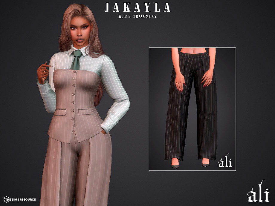 JAKAYLA wide trousers 1