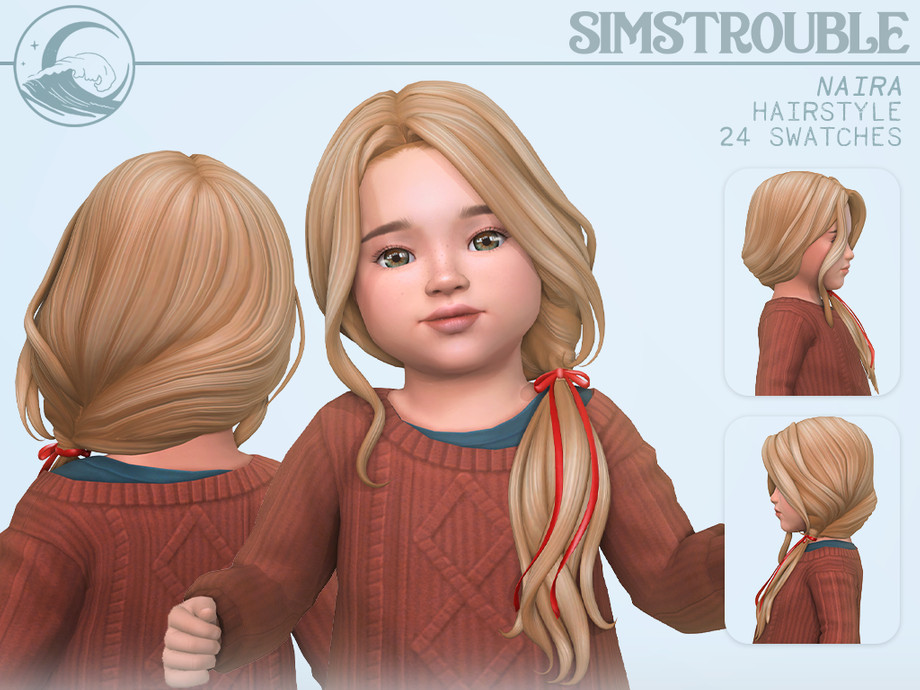 Naira Hairstyle - Toddler 2 Versions 1
