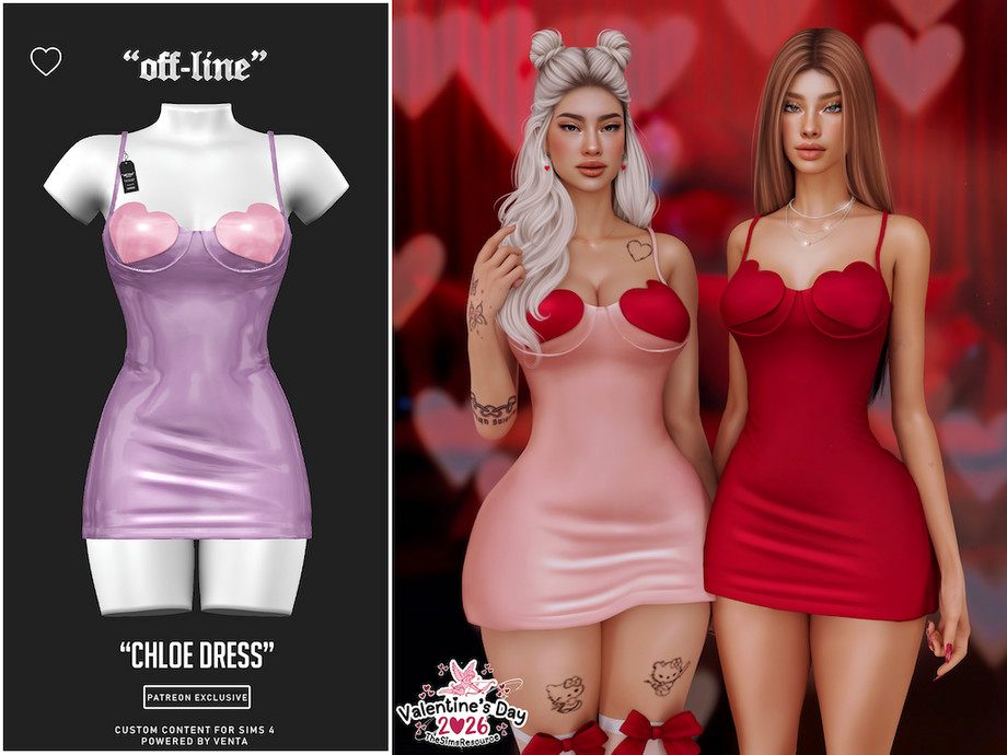 Off-Line - Chloe Dress (Patreon Exclusive) 1