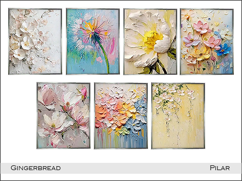 Pilar Gingerbread Painting1 1