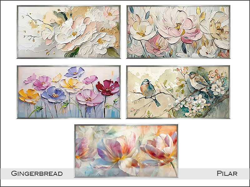 Pilar Gingerbread Painting2 1