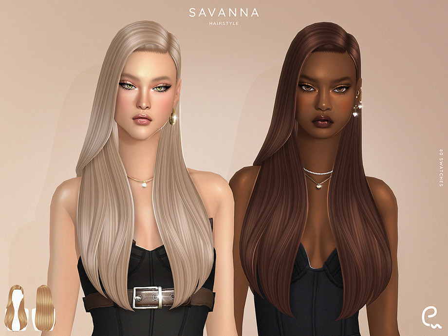 Savanna Hairstyle 1