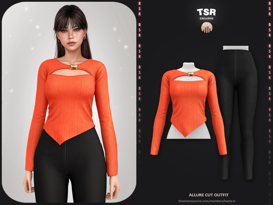 SET-Allure Cut Outfit - BD1653 1