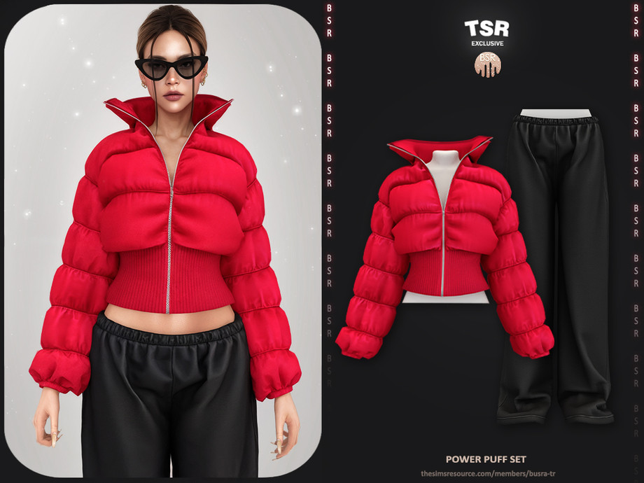 SET-Power Puff Set - BD1652 1