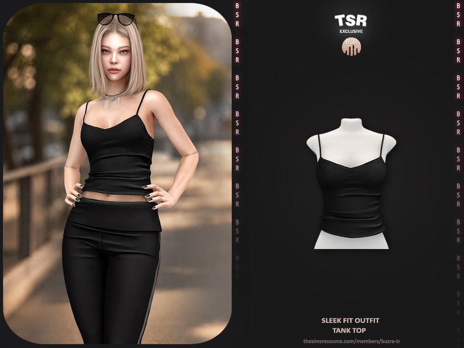 Sleek Fit Outfit - Tank Top BD1671 1