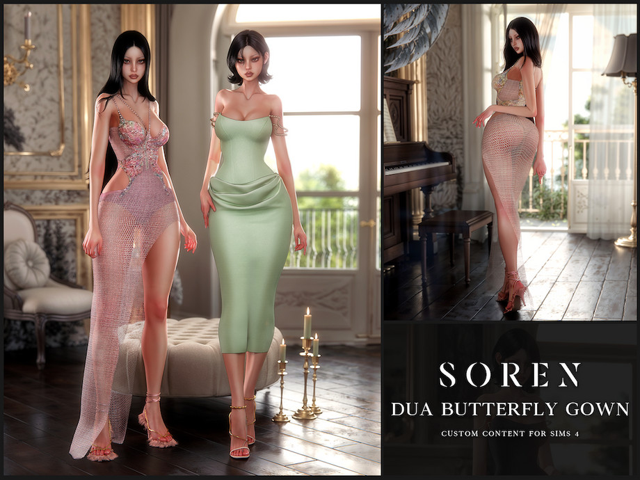 SOREN - Dua Butterfly Gown 1