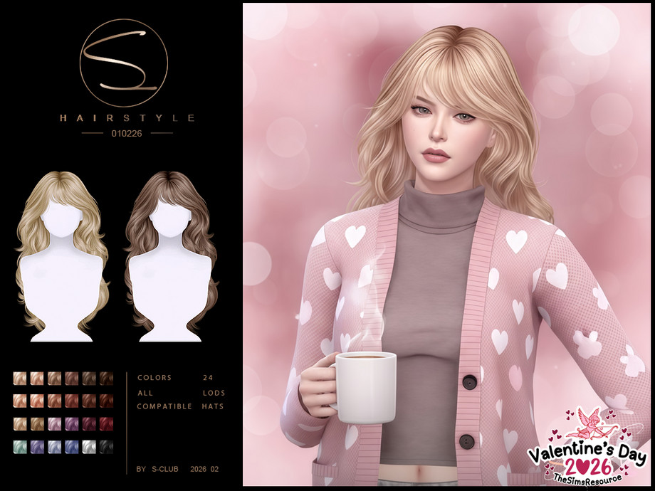 (Valentines Day) sclub_ts4_hair_ 010226 1