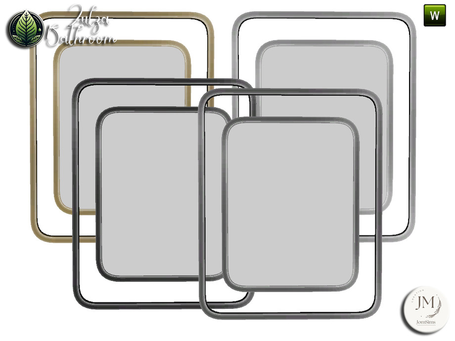 Zulza bathroom wall mirror 1