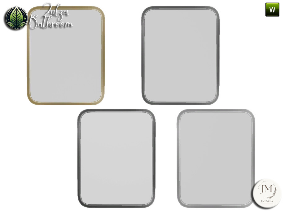 Zulza bathroom wall mirror2 1