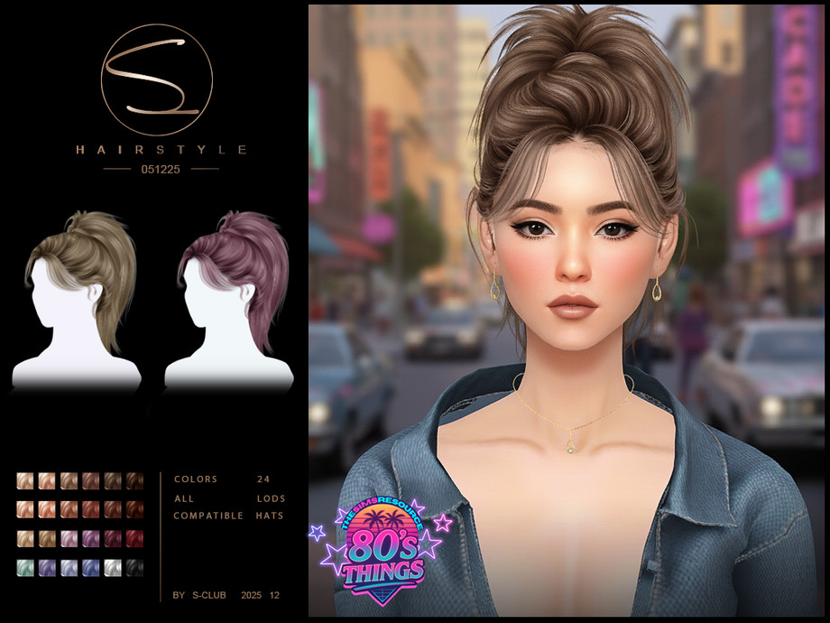 (80s Things) S-CLUB_051225_Retro ponytail hairstyles 1