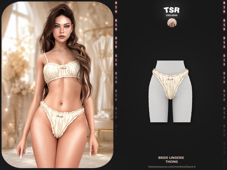 Bride Lingerie - Thong BD1677 1