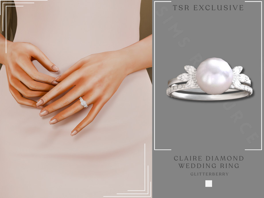 Claire Diamond Wedding Ring 1