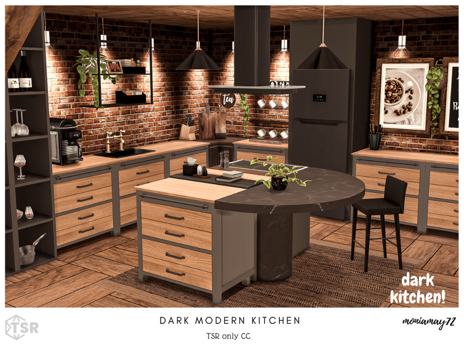 Dark Modern Kitchen 2