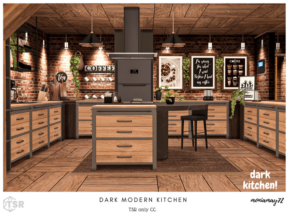 Dark Modern Kitchen 3