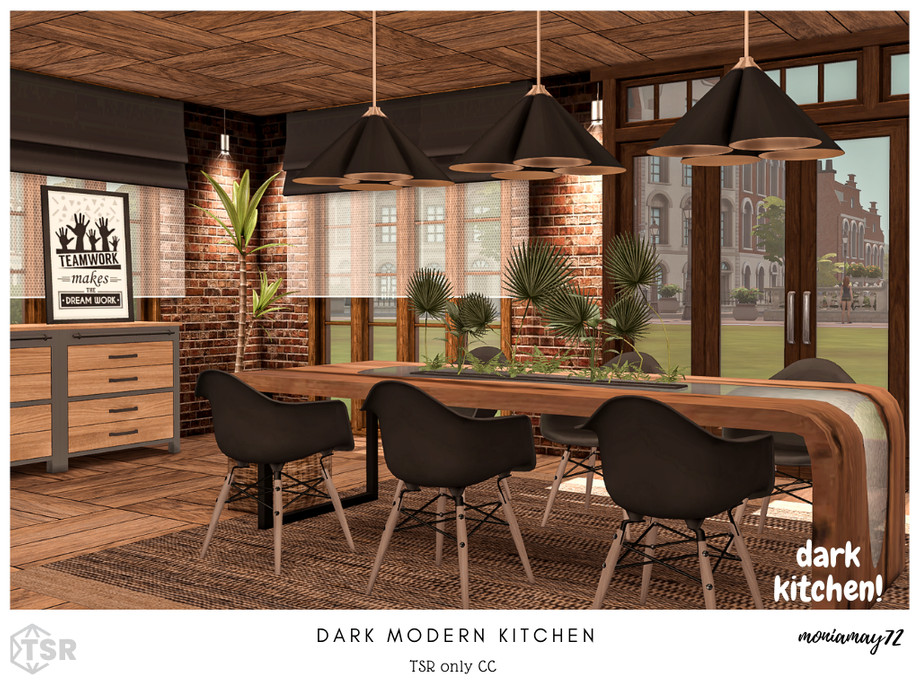 Dark Modern Kitchen 4