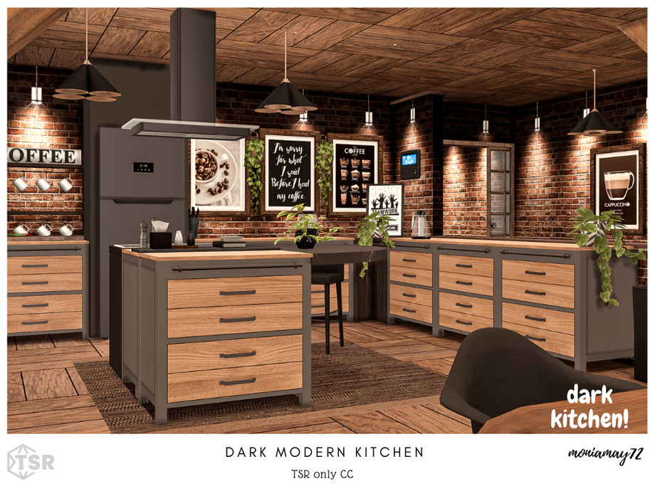 Dark Modern Kitchen 5