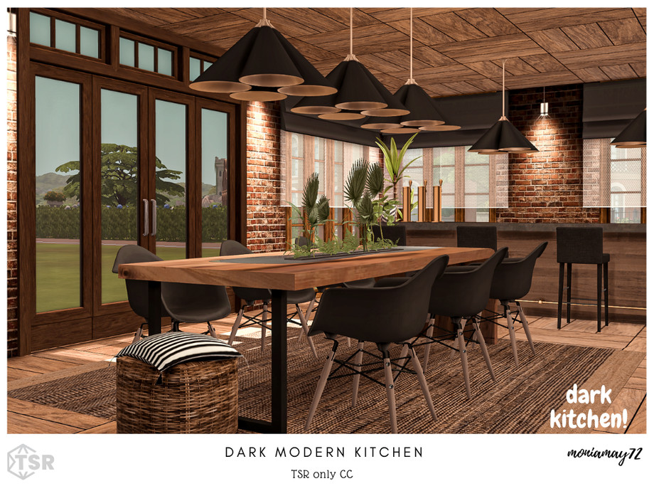 Dark Modern Kitchen 7