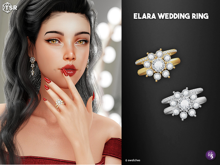 Elara Charm Wedding Ring 1