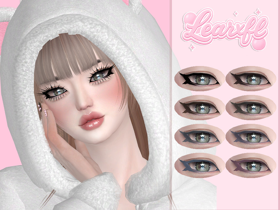 [Learxfl] Velvet Wing Eyeliner 1