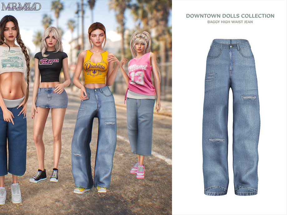 MERMALADE Baggy High Waist Jean 1