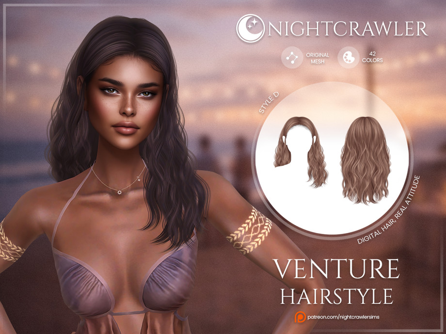 Nightcrawler-Venture Hair STYLE D 1