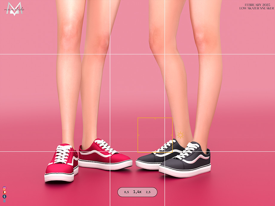 [PATREON] Low Skater Sneaker (Female) 1